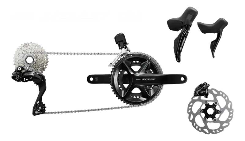 SHIMANO 105 di2 groupset