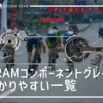 SRAMのコンポーネントグレード一覧