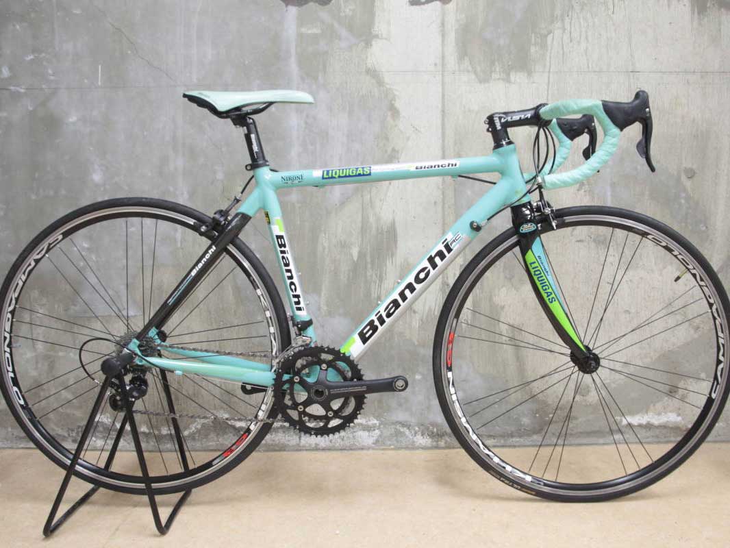 Bianchi ビアン LQUIGAS リクイガス Campagnolo MIRAGE 2×10s