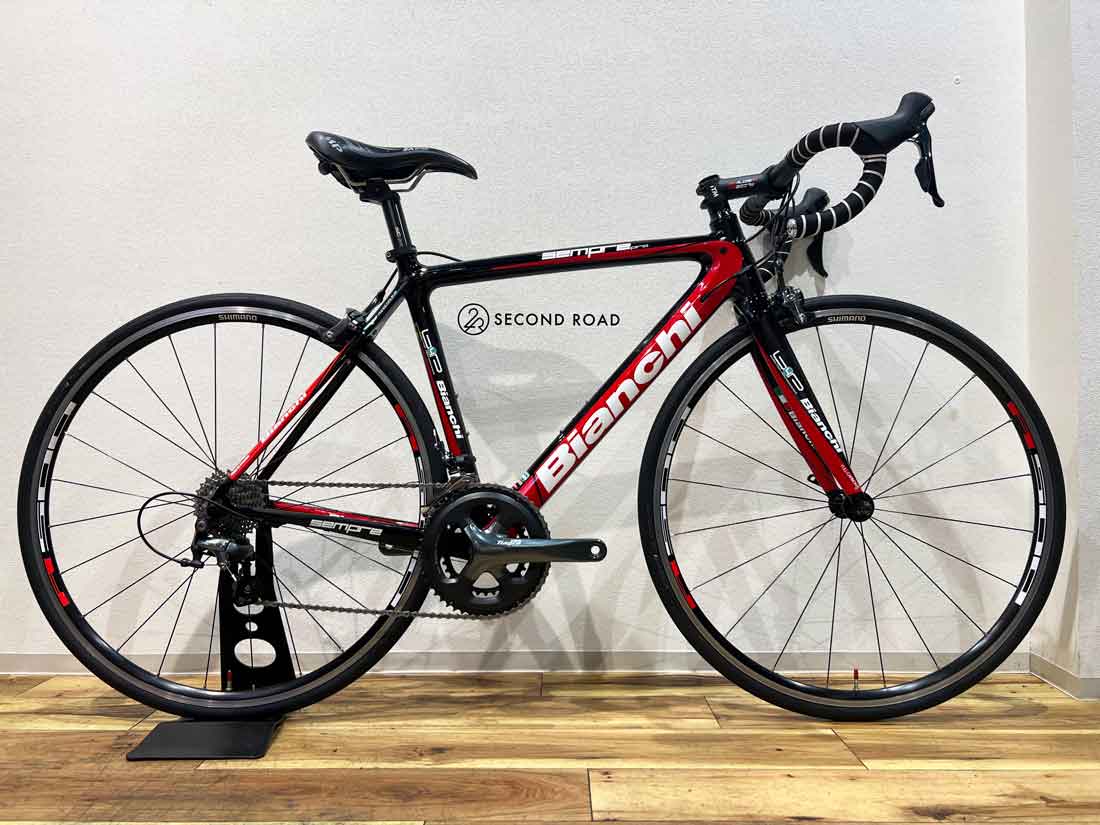 BIanchi ビアンキ SEMPRE PRO センプレプロ カーボン 2014 TIAGRA 2×10s SHIMANO RS500