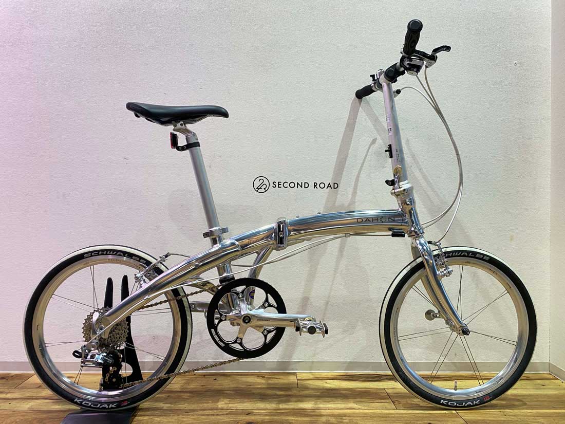 DAHON ダホン Mu SL Limited ハイポリッシュ シルバー SHIMANO 1×9s