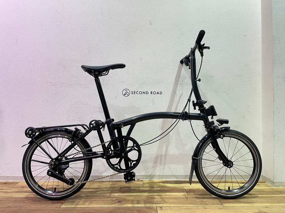 BROMPTON ブロンプトン P LINE Urban Low S4R X Midnight Black 2022 折りたたみ自転車 ミニベロ