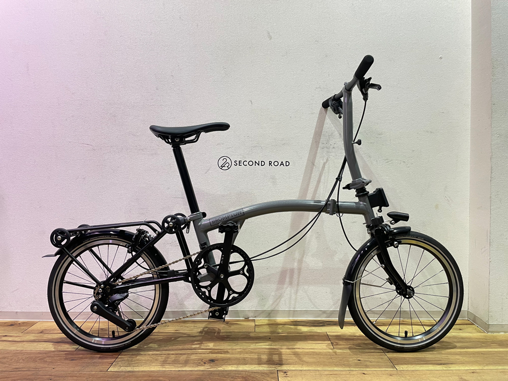 BROMPTON ブロンプトン P LINE Urban Low S4R X Stome Gray 2022 折りたたみ自転車 ミニベロ