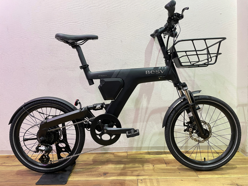 BESV ベスビー PSA1 Matte Black Gradation dot SHIMANO 1×7s E-BIKE